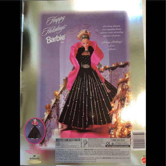 NWT 1998 Happy Holidays Barbie - Picture 5 of 7